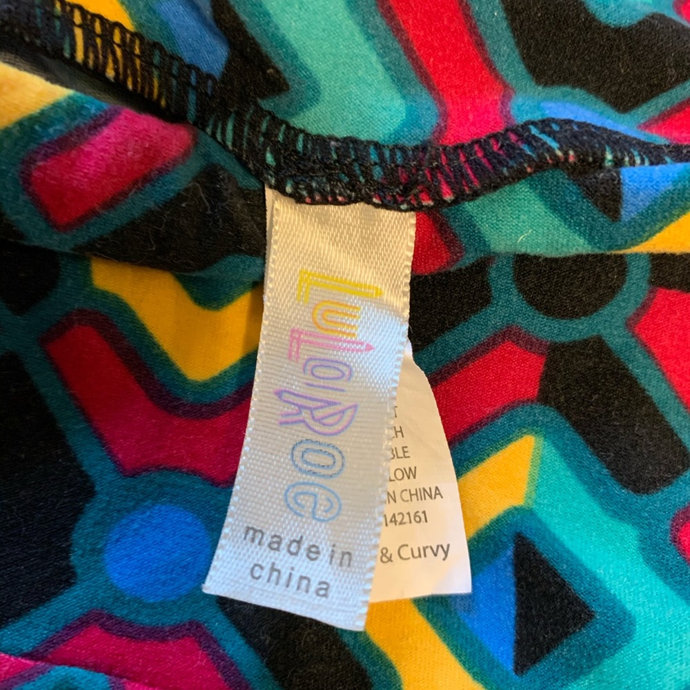 NEW W/O tags 2 pair  LULAROE TC LEGGINGS - Picture 2 of 5